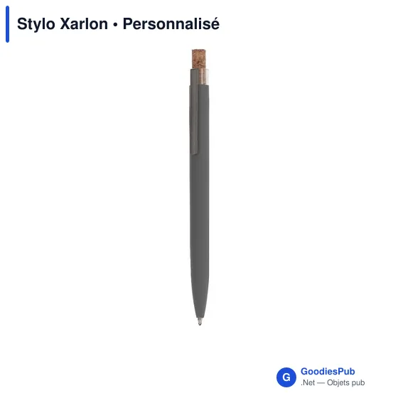 Stylo à bille personnalisable en aluminium recyclé avec logo - Stylo Xarlon - Image 5