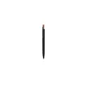Variante noir - Stylo à bille personnalisable en aluminium recyclé avec logo - Stylo Xarlon