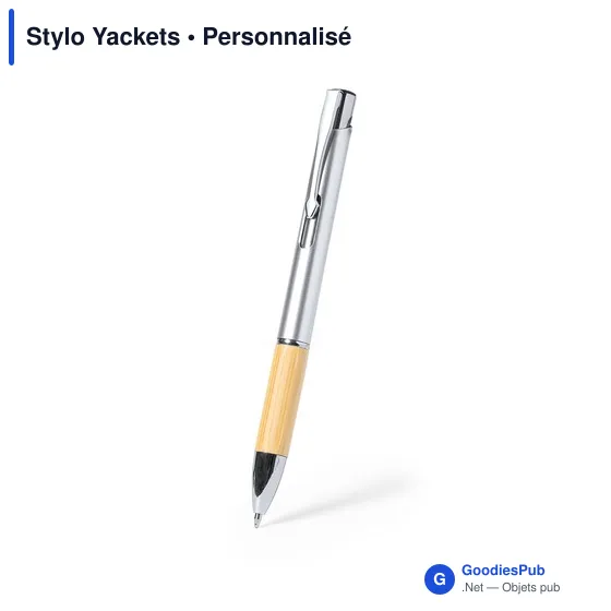 Stylo bille personnalisable avec logo pour entreprises - Nature Line - Image 3