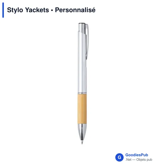 Stylo bille personnalisable avec logo pour entreprises - Nature Line - Image 4