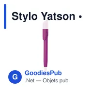 Stylo Yatson - Miniature 8