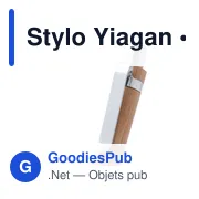 Stylo Yiagan - Miniature 2