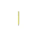Variante jaune - Stylo bille personnalisable Zardox avec logo en aluminium