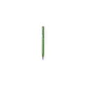 Variante vert - Stylo bille personnalisable Zardox avec logo en aluminium