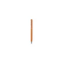 Variante orange - Stylo bille personnalisable Zardox avec logo en aluminium