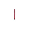 Variante rouge - Stylo bille personnalisable Zardox avec logo en aluminium