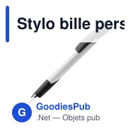 Stylo bille personnalisable opaque en ABS et métal avec logo - Zorro Opaque - Miniature 4