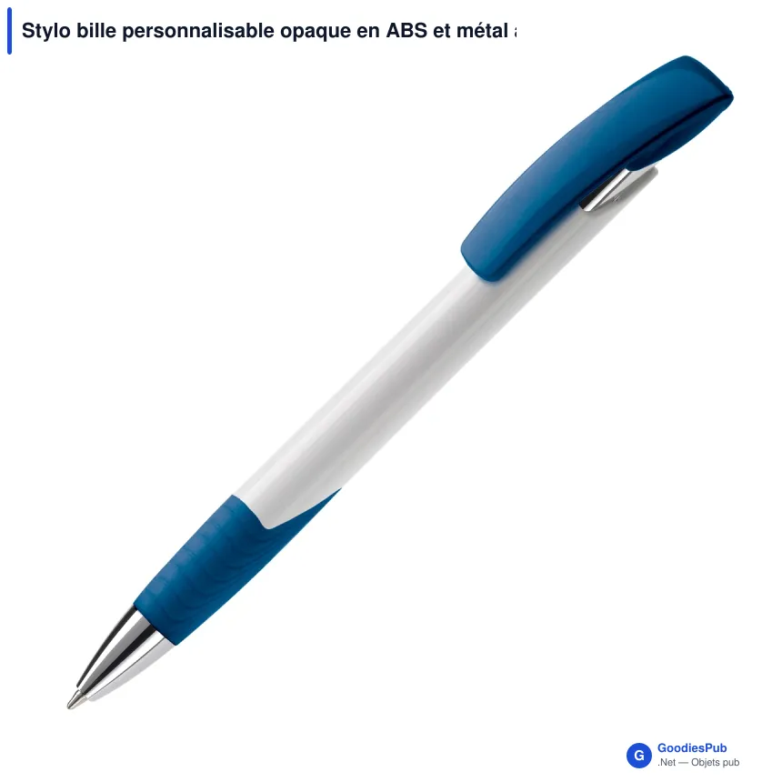 Stylo bille personnalisable opaque en ABS et métal avec logo - Zorro Opaque - Image 7