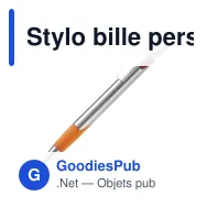 Stylo bille personnalisable argenté en ABS et métal avec logo - Zorro Silver - Miniature 3