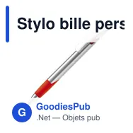 Stylo bille personnalisable argenté en ABS et métal avec logo - Zorro Silver - Miniature 7