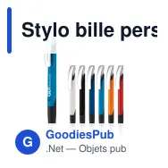 Stylo bille personnalisable coloré en ABS et métal avec logo - Zorro Special - Miniature 1