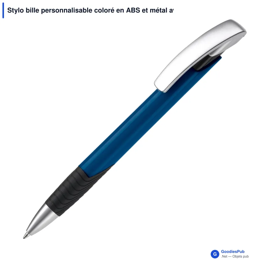 Stylo bille personnalisable coloré en ABS et métal avec logo - Zorro Special - Image 7