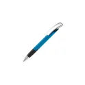 Variante Bleu clair - Stylo bille personnalisable coloré en ABS et métal avec logo - Zorro Special