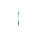 Variante bleu clair - Stylo bille personnalisable Zufer avec logo - Écriture professionnelle