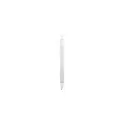 Variante blanc - Stylo bille personnalisable Zufer avec logo - Écriture professionnelle