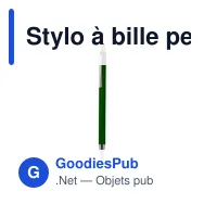 Stylo à bille personnalisable en bambou avec logo - Stylo Zukry - Miniature 12