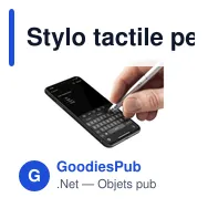 Stylo tactile personnalisable en métal avec logo - Stylus Touch - Miniature 11