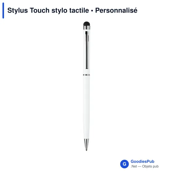 Stylo tactile personnalisable en métal avec logo - Stylus Touch - Image 6