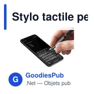 Stylo tactile personnalisable en métal avec logo - Stylus Touch - Miniature 8