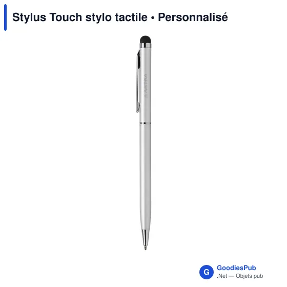 Stylo tactile personnalisable en métal avec logo - Stylus Touch - Image 10