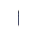 Variante bleu foncé - Stylo tactile personnalisable en métal avec logo - Stylus Touch