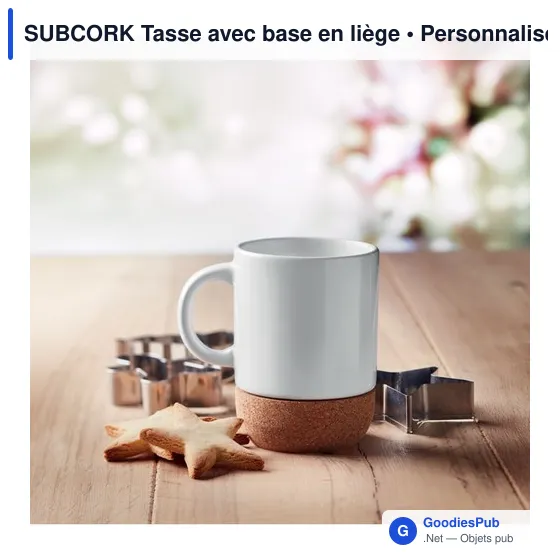SUBCORK Tasse avec base en liège - Image 4