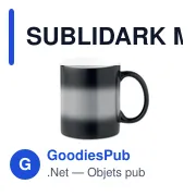 SUBLIDARK Mug noir sublimation 300ml - Miniature 2