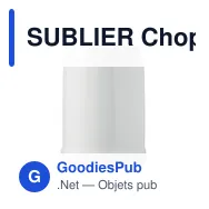 SUBLIER Chope de bière 500 ml - Miniature 5