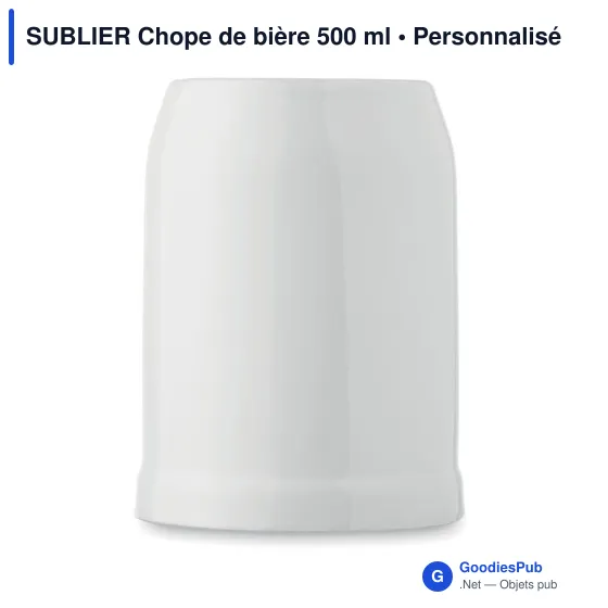 SUBLIER Chope de bière 500 ml - Image 5