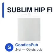 SUBLIM HIP Flasque pour sublimation - Miniature 3