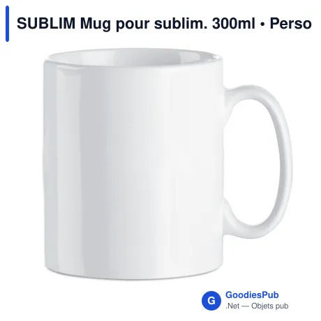 SUBLIM Mug pour sublim. 300ml