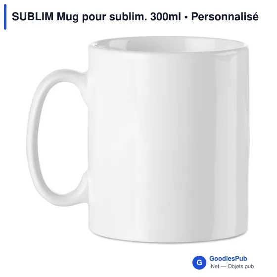 SUBLIM Mug pour sublim. 300ml - Image 2