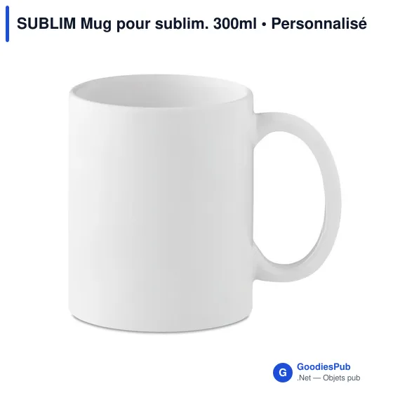 SUBLIM Mug pour sublim. 300ml - Image 3