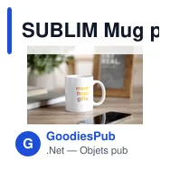 SUBLIM Mug pour sublim. 300ml - Miniature 4