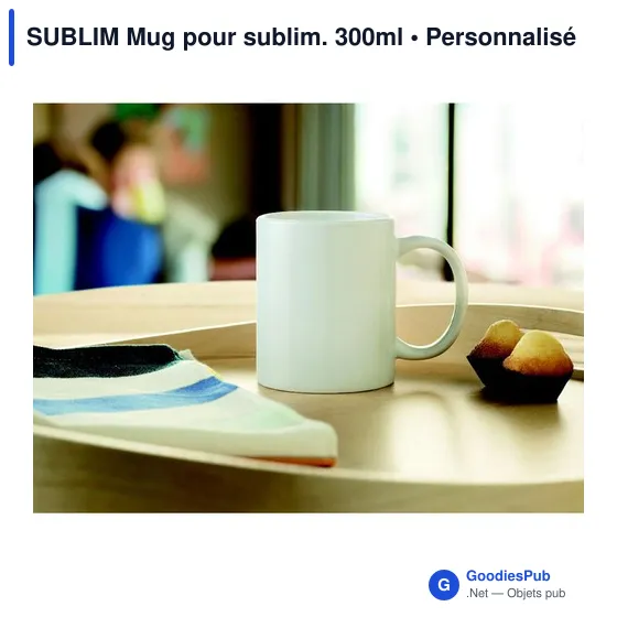 SUBLIM Mug pour sublim. 300ml - Image 5