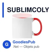 SUBLIMCOLY Mug coloré - Miniature 1