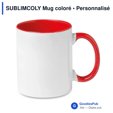 SUBLIMCOLY Mug coloré