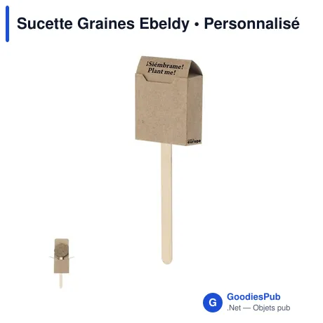Sucette Graines Ebeldy