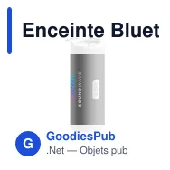 Enceinte Bluetooth personnalisable Sudio F4 avec logo - Miniature 1