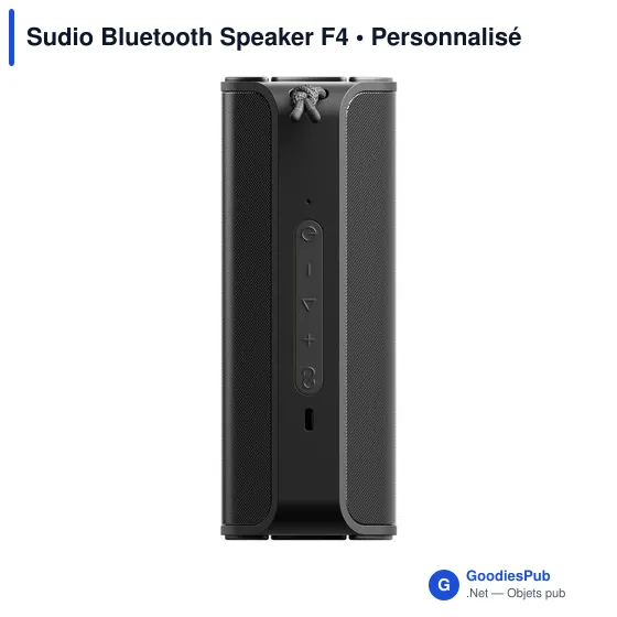 Enceinte Bluetooth personnalisable Sudio F4 avec logo - Image 12