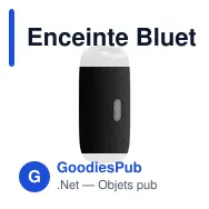 Enceinte Bluetooth personnalisable Sudio F5 avec logo - Miniature 1