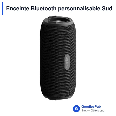 Enceinte Bluetooth personnalisable Sudio F5 avec logo