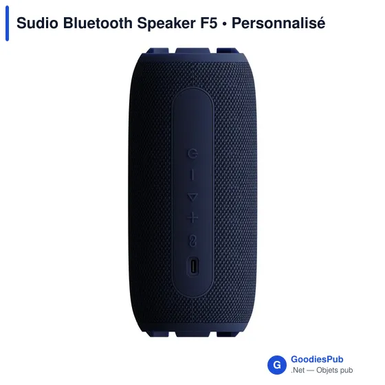 Enceinte Bluetooth personnalisable Sudio F5 avec logo - Image 11