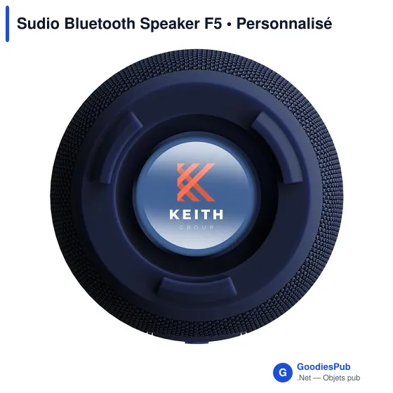 Enceinte Bluetooth personnalisable Sudio F5 avec logo - Image 12