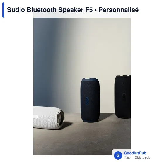 Enceinte Bluetooth personnalisable Sudio F5 avec logo - Image 7