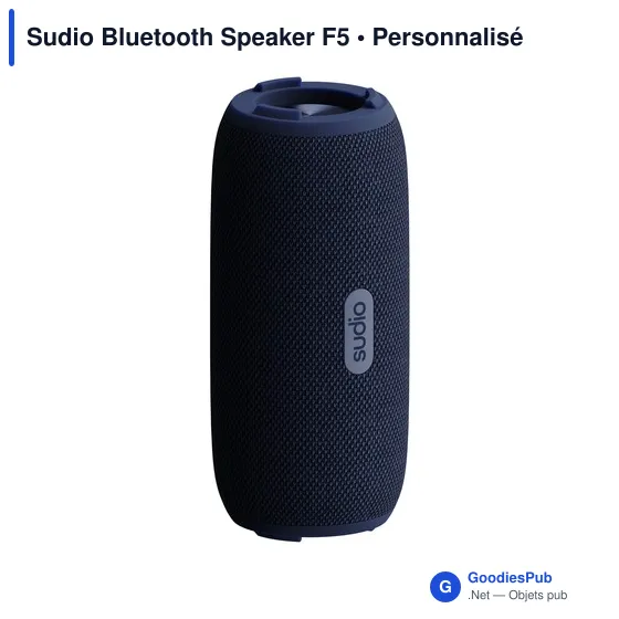 Enceinte Bluetooth personnalisable Sudio F5 avec logo - Image 9