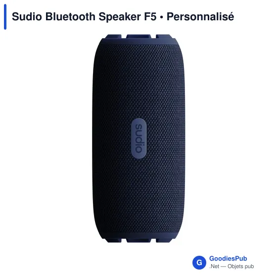 Enceinte Bluetooth personnalisable Sudio F5 avec logo - Image 10