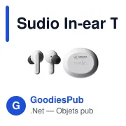 Écouteurs sans fil personnalisables Sudio A3 Pro avec logo - Miniature 2