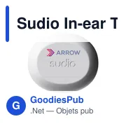 Écouteurs sans fil personnalisables Sudio A3 Pro avec logo - Miniature 3