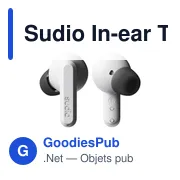 Écouteurs sans fil personnalisables Sudio A3 Pro avec logo - Miniature 4